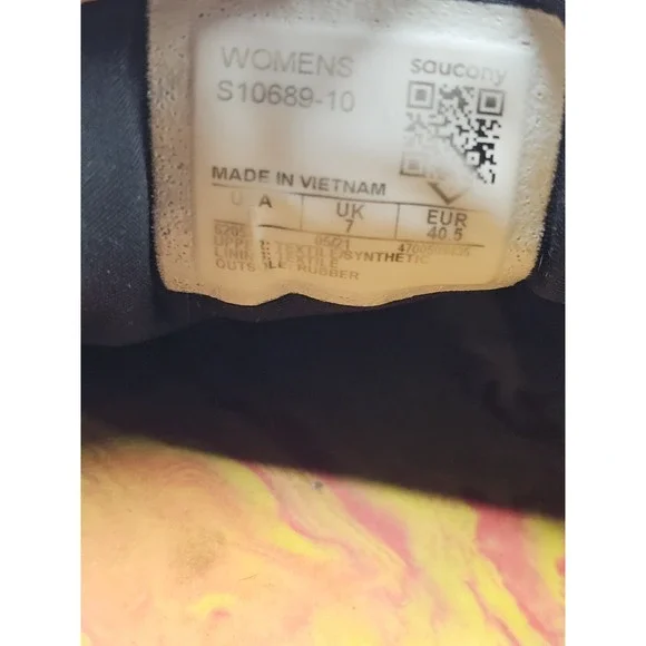 Saucony Endorphin Shift 2 Running Shoes Womens Size 9 Black White Sneakers - Picture 12 of 14